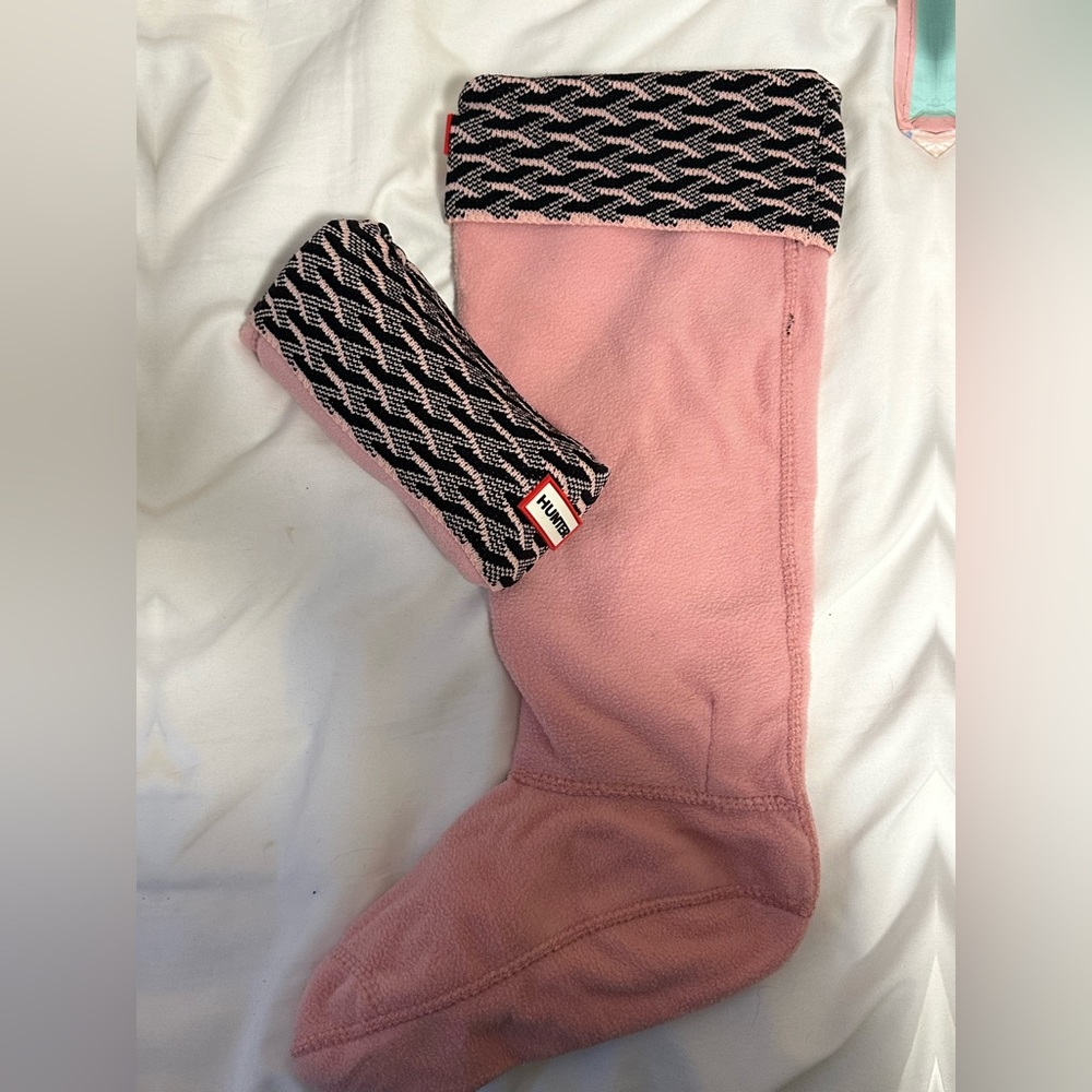 Pink Socks for Hunter Boots